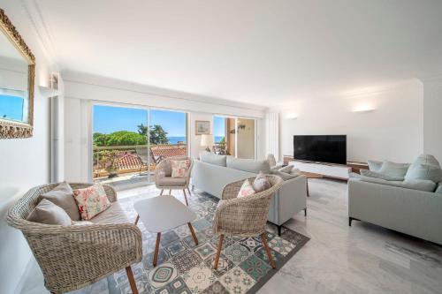 Renovated apartment 155m2 3BR6p - Cannes Palm Beach