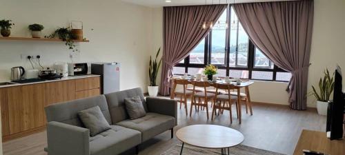 Et opholdsområde på Secret Garden @ Cameron Centrum