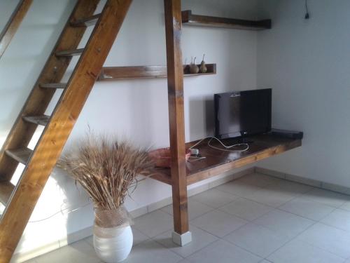 TV a/nebo společenská místnost v ubytování Pisceneris Holiday Home