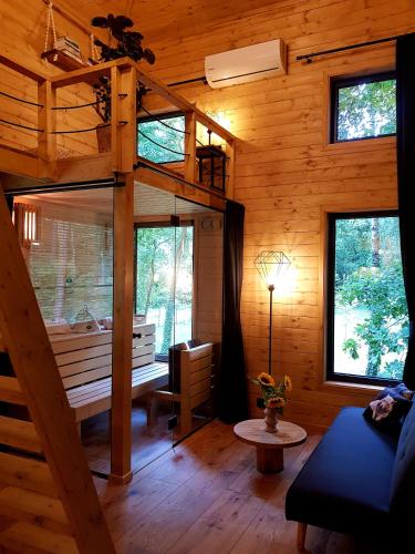 Tree Houses Olszankaにあるシーティングエリア