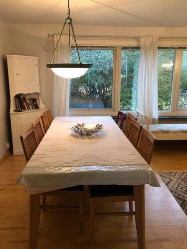 Χώρος καθιστικού στο Villa Kobjer Sweden