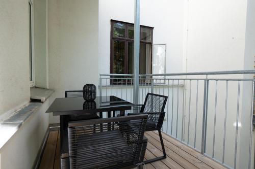 Contemporary 1-Bed Apartment with Balcony in the Heart of Vienna