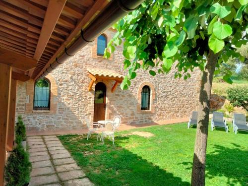 Κήπος έξω από το El Forn Rural