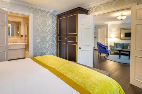 Postel nebo postele na pokoji v ubytování Stanhope Hotel by Thon Hotels