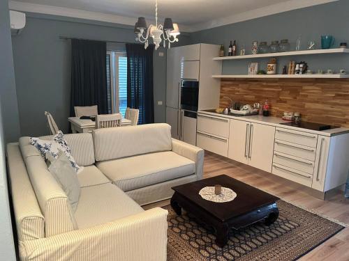 O zonă de relaxare la Lizas Apartment