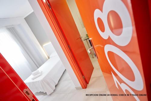 Koupelna v ubytování Hotel DL Port