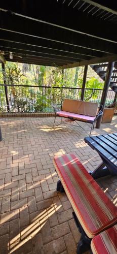 Μπαλκόνι ή βεράντα στο Old Vic Travellers Inn Nelspruit