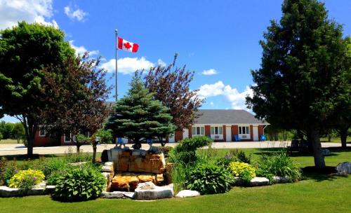 Zahrada ubytování Manitoulin Inn