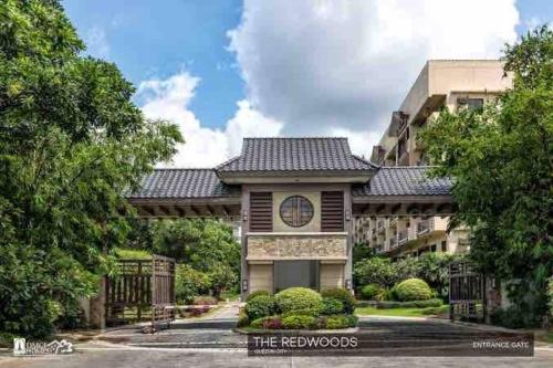 a building with a sign that reads the reeds workshops at Two Bedroom Condo in Fairview in Manila