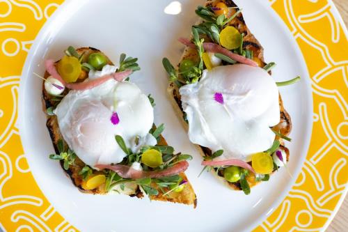 Comida en el hotel o alrededores