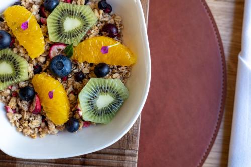 Comida en el hotel o alrededores