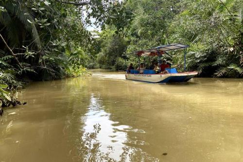 Landskap semula jadi dekat dengan apartmen