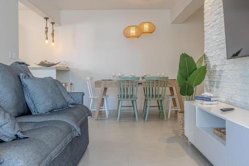 Zona de estar de Apartamento Balneario Camboriu Quadra Mar