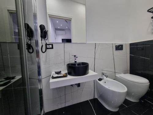 Koupelna v ubytování Rooms Vico Giunti