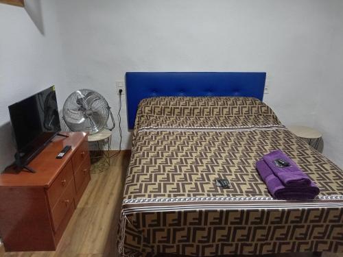 Postel nebo postele na pokoji v ubytování Cantarranas