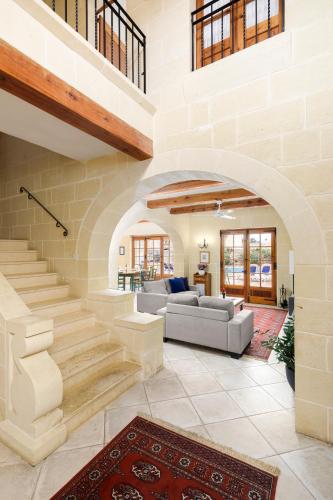 Un lugar para sentarse en Gozo Escape