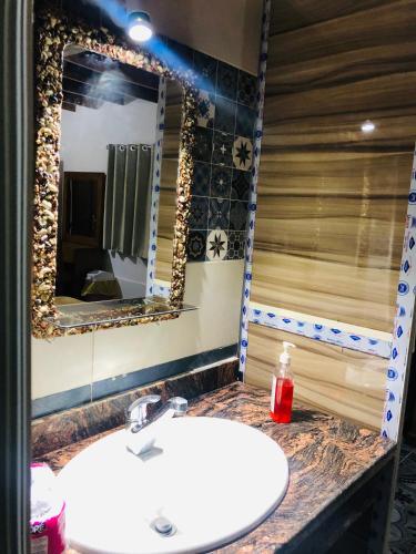 Un baño de Oasis Fighting Kangaroo