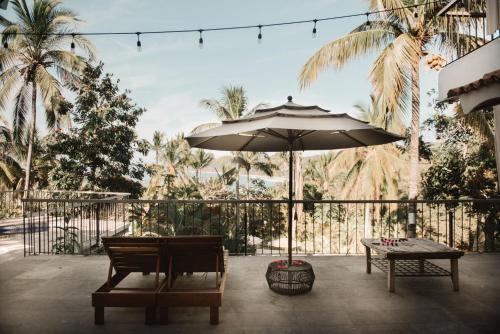 Balcone o terrazza di DISTRITO 88 - Hotel Boutique Only Adults