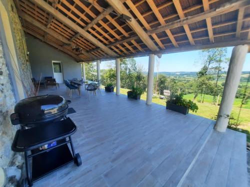 Un balcón o terraza de Gîte Brequat - Pyrénées Atlantique