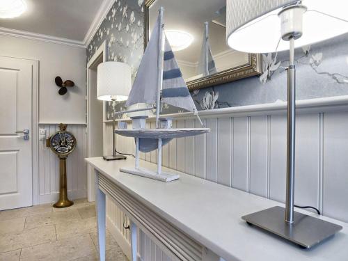 Kuchyň nebo kuchyňský kout v ubytování Ostseeflair-im-Ferienhaus-Flair-am-Meer