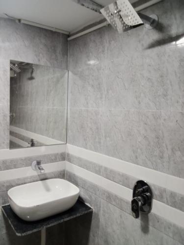 Koupelna v ubytování HOTEL RK VILLA