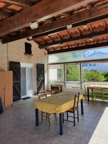Balkón nebo terasa v ubytování Chambre SOLO Toulon Ouest