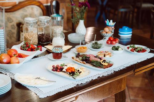 Jídlo v apartmánu nebo okolí