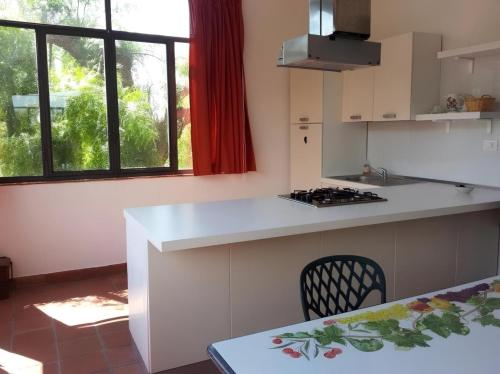 Η κουζίνα ή μικρή κουζίνα στο Agriturismo Gianferrante