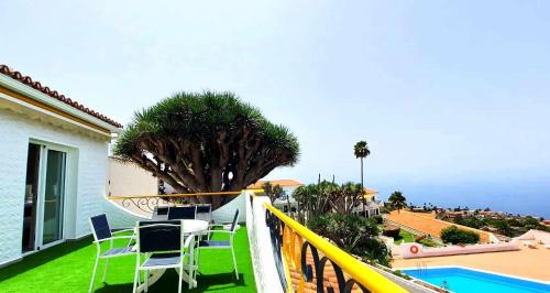 Acogedora Vivienda en Tenerife con vistas& piscina