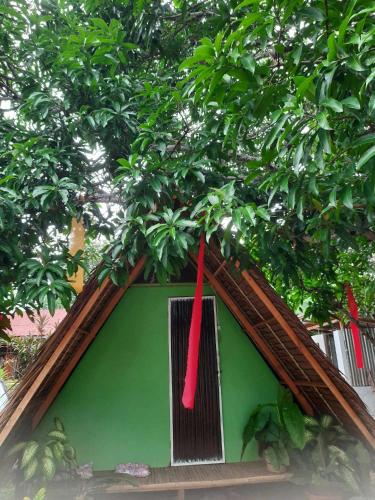 Κήπος έξω από το Lagkaw Uno in Lagkaw Homestay