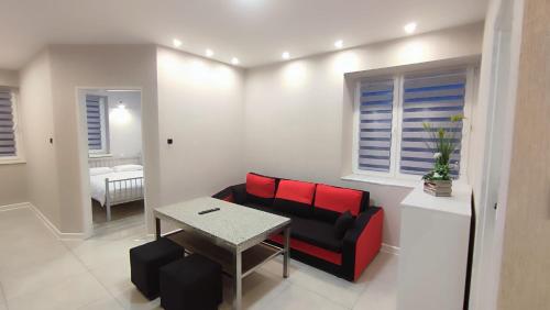 Posezení v ubytování Apartamenty Tuwima