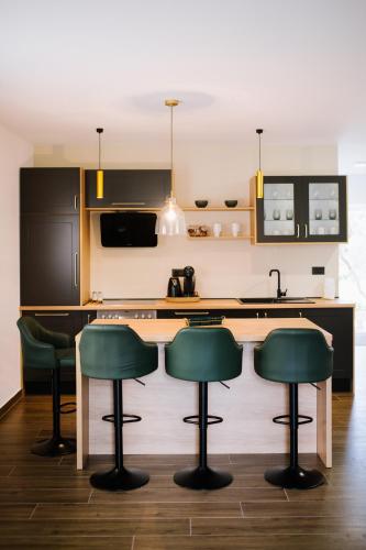 Η κουζίνα ή μικρή κουζίνα στο Vermat home