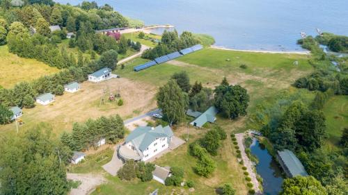 Naturlandskap nära campingen