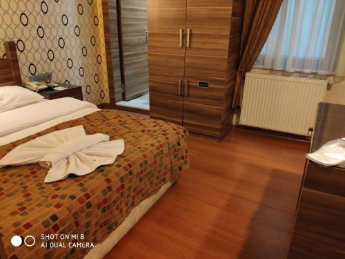 Katil atau katil-katil dalam bilik di Hotel Bazaar