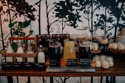 Nápoje v ubytování Hotel Bacówka Radawa & SPA