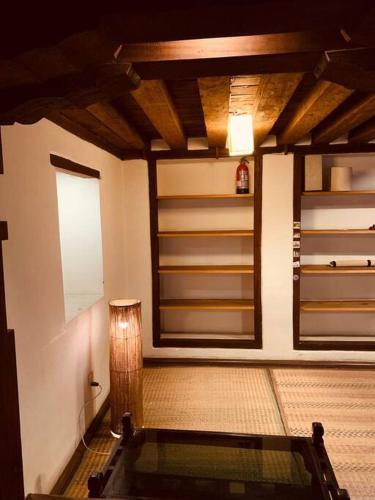 a room with a tub in the middle of a room at Traditional Nepali Style 1 & 2 BHK Apartments, Humble Home, Patan in Pātan