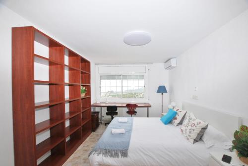 Ένα ή περισσότερα κρεβάτια σε δωμάτιο στο Sunny house