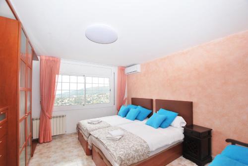 Ένα ή περισσότερα κρεβάτια σε δωμάτιο στο Sunny house
