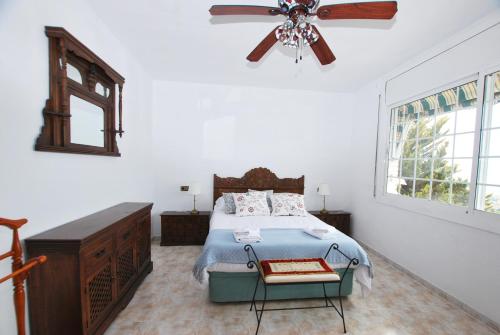 Ένα ή περισσότερα κρεβάτια σε δωμάτιο στο Sunny house