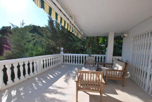 Μπαλκόνι ή βεράντα στο Sunny house
