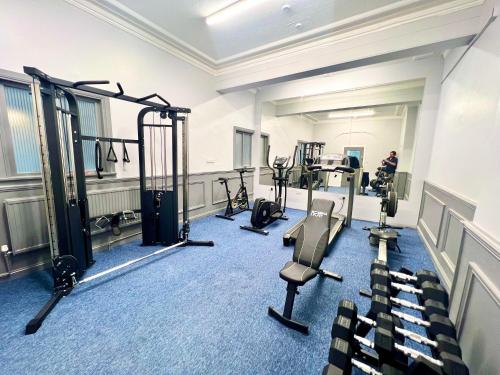 Fitness centrum a/nebo fitness zařízení v ubytování The Shore