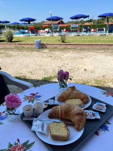 Mad på bed and breakfast-stedet eller i nærheden