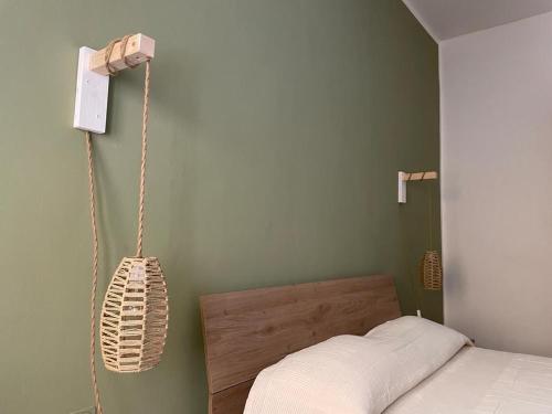 Una cama o camas en una habitación de L’abete bianco