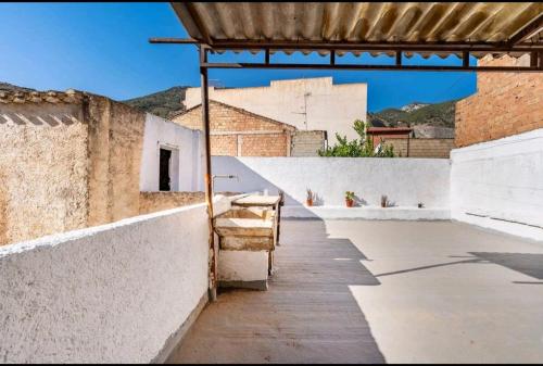 a view from the roof of a house at La Solariega in Padul