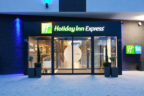 a store front of a holiday inn express at Holiday Inn Express - Ringsheim by IHG in Ringsheim