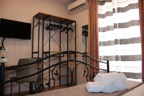 Katil atau katil-katil dalam bilik di B&B Civicocento