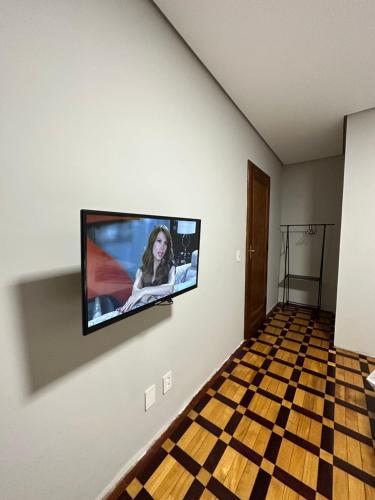 TV a/nebo společenská místnost v ubytování Hotel Dom Marechal neoclássico