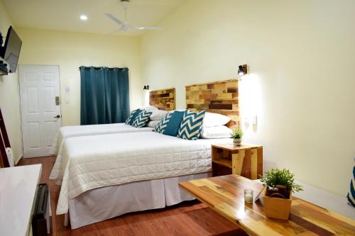 Amazing Houseにあるベッド