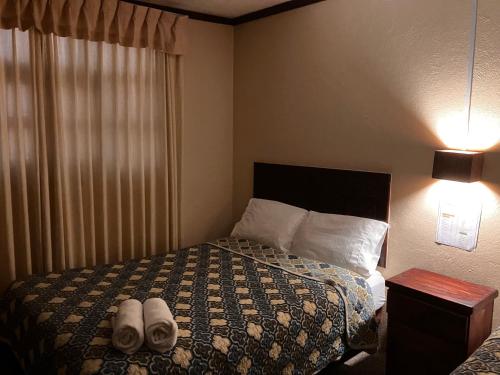 Katil atau katil-katil dalam bilik di Hotel Santa Fe