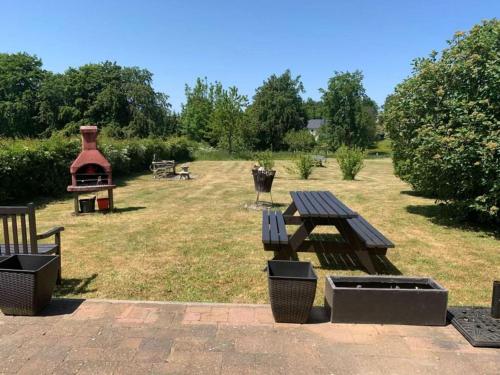 Zahrada ubytování Holiday home in the Belgian Eifel